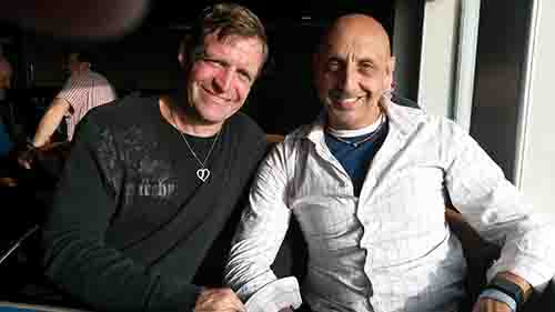 Colin and Steve in Shetland